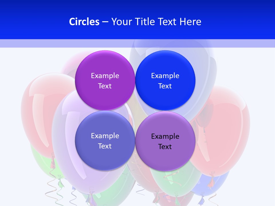 Multicolor Surprise Helium PowerPoint Template