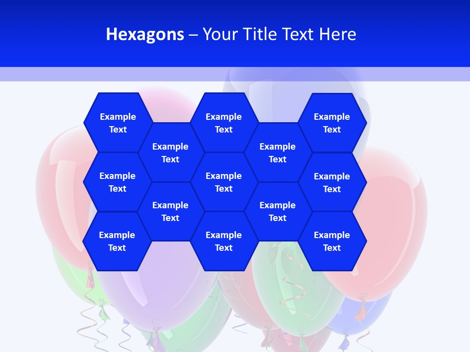 Multicolor Surprise Helium PowerPoint Template