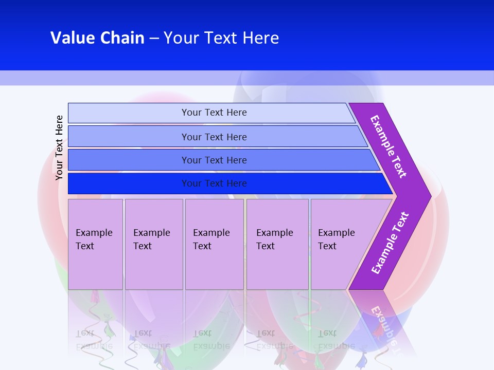Multicolor Surprise Helium PowerPoint Template