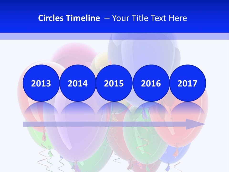 Multicolor Surprise Helium PowerPoint Template