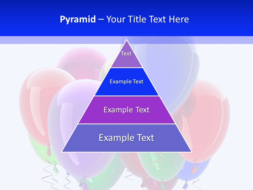 Multicolor Surprise Helium PowerPoint Template
