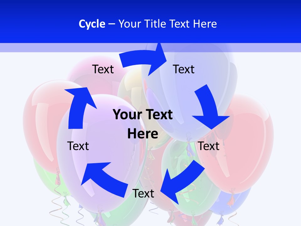 Multicolor Surprise Helium PowerPoint Template