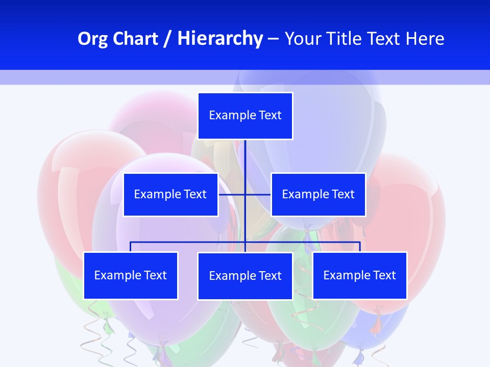 Multicolor Surprise Helium PowerPoint Template