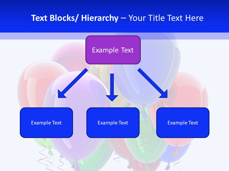 Multicolor Surprise Helium PowerPoint Template
