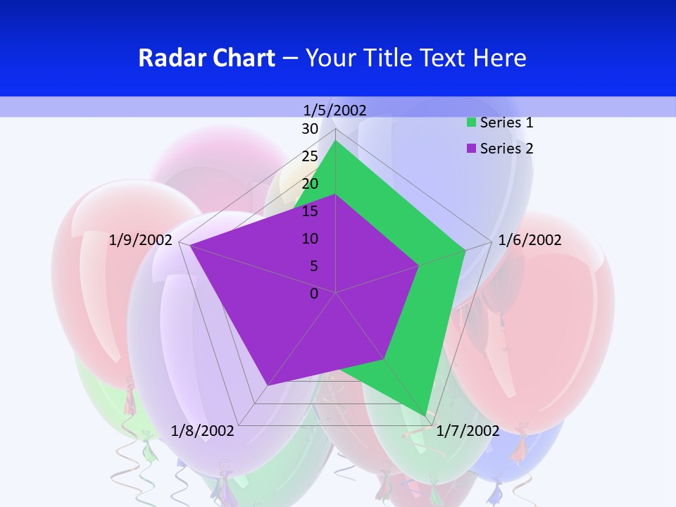 Multicolor Surprise Helium PowerPoint Template