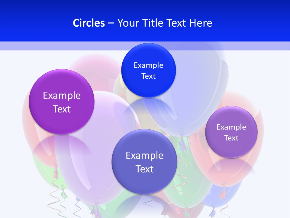 Multicolor Surprise Helium PowerPoint Template