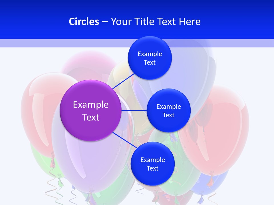 Multicolor Surprise Helium PowerPoint Template