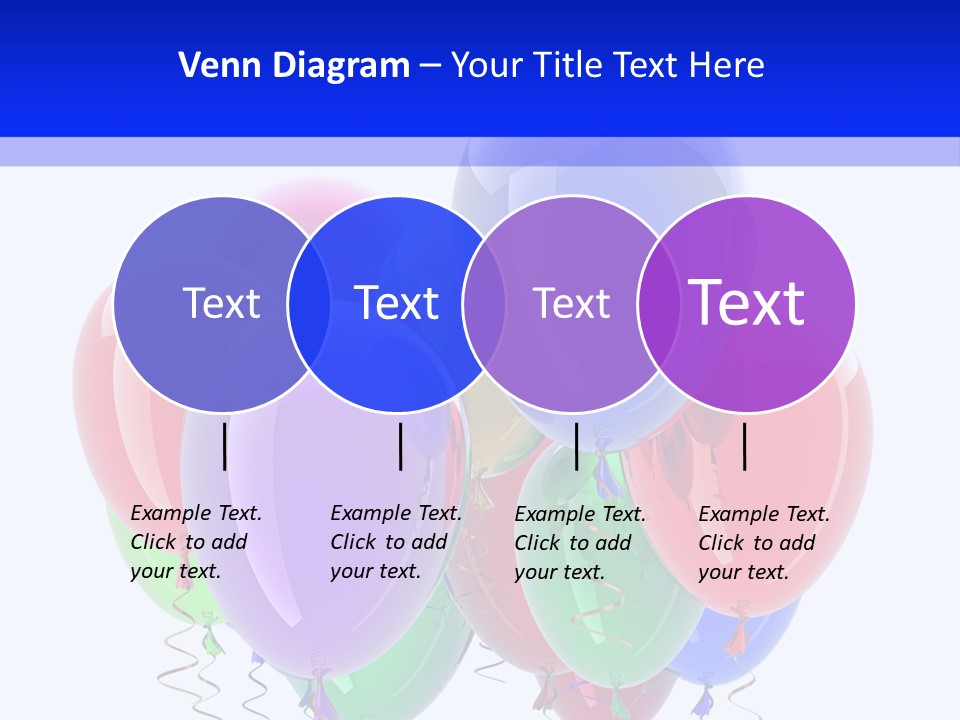 Multicolor Surprise Helium PowerPoint Template