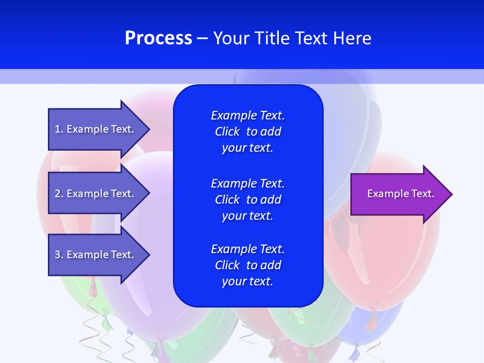 Multicolor Surprise Helium PowerPoint Template