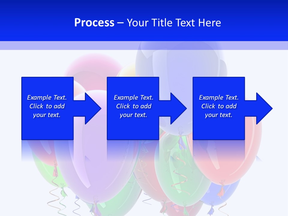 Multicolor Surprise Helium PowerPoint Template
