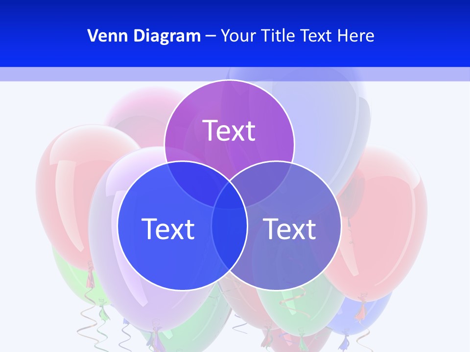 Multicolor Surprise Helium PowerPoint Template