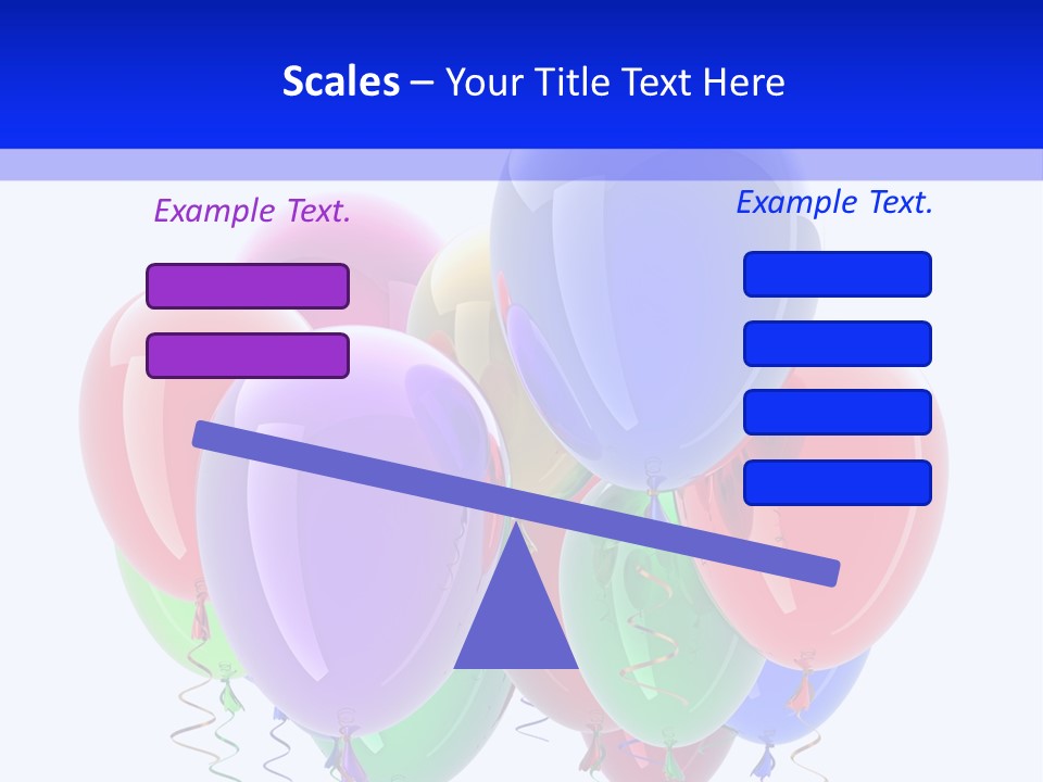 Multicolor Surprise Helium PowerPoint Template