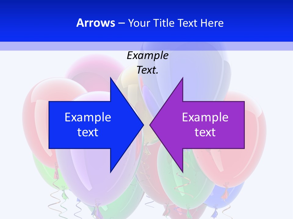 Multicolor Surprise Helium PowerPoint Template