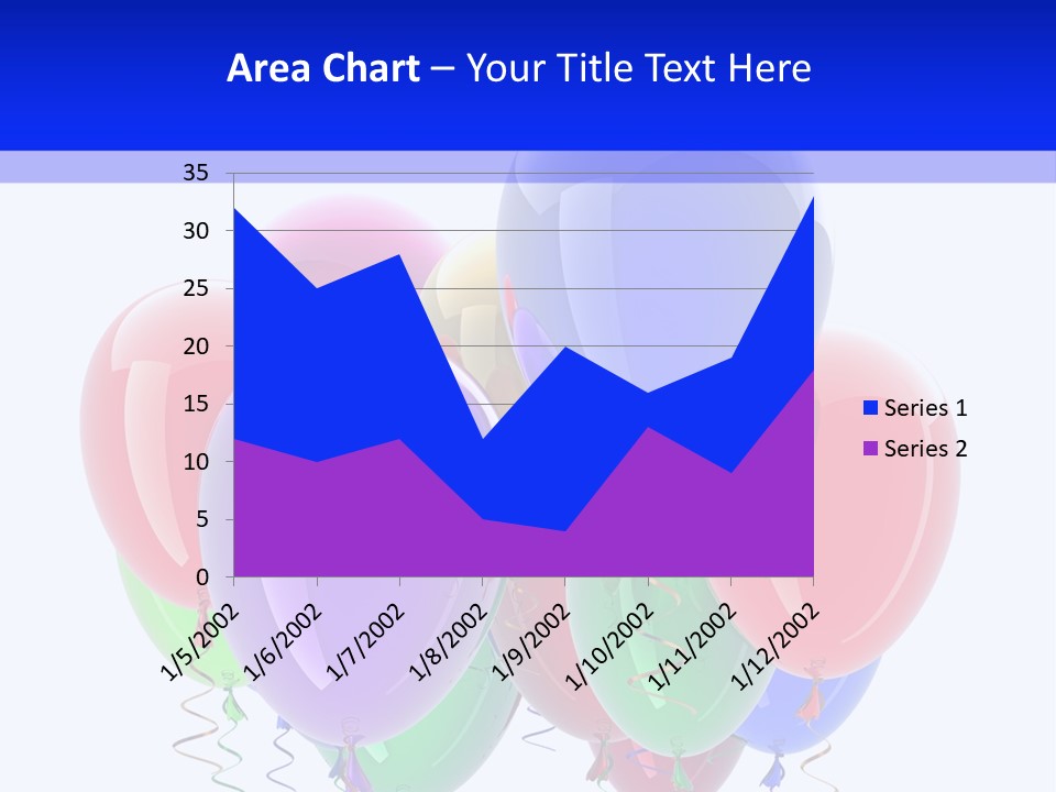Multicolor Surprise Helium PowerPoint Template