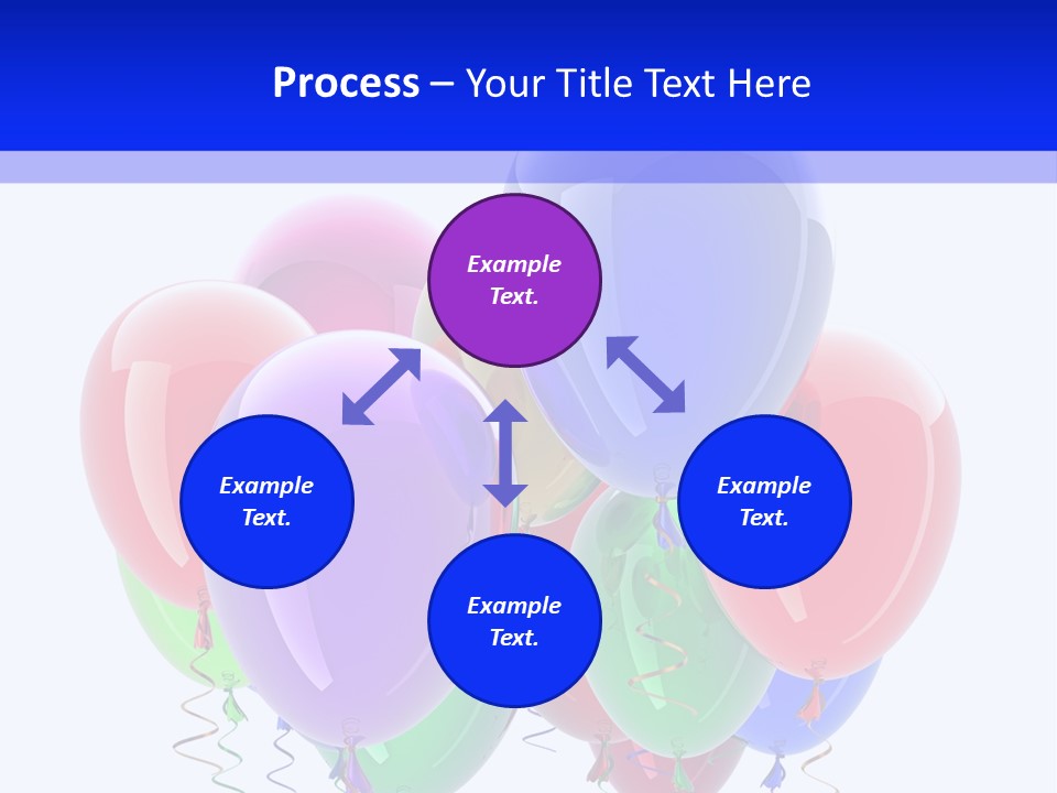 Multicolor Surprise Helium PowerPoint Template