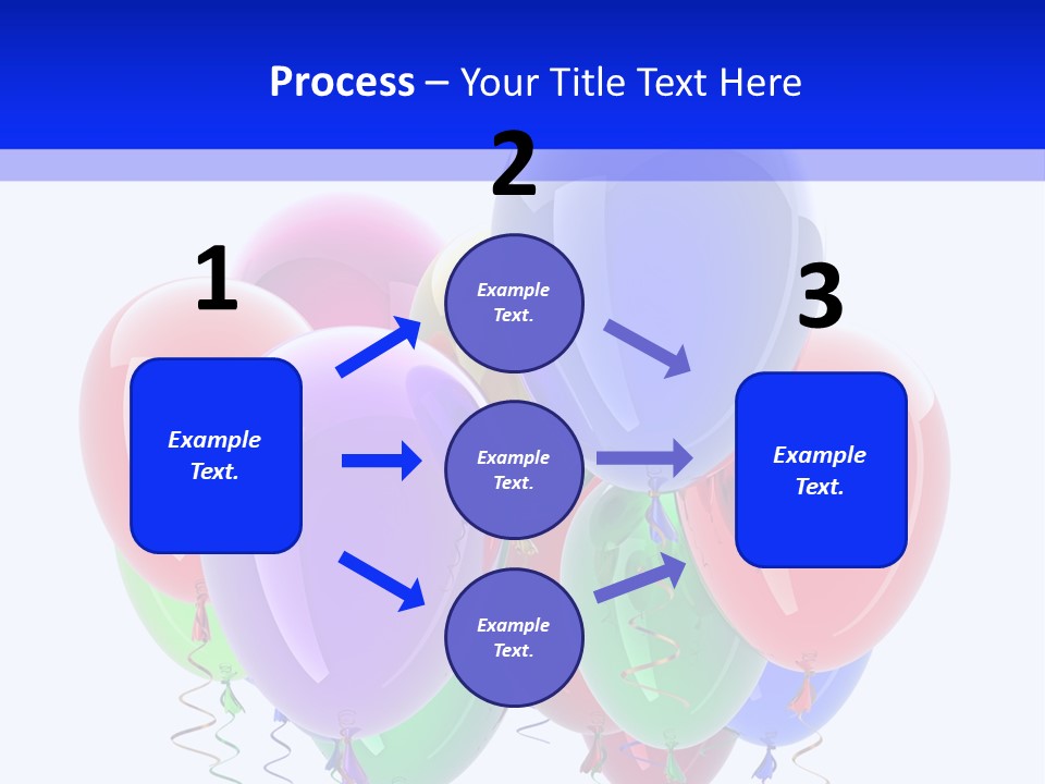 Multicolor Surprise Helium PowerPoint Template