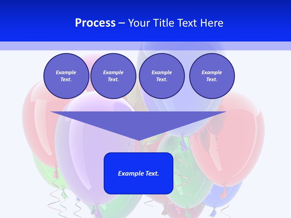 Multicolor Surprise Helium PowerPoint Template