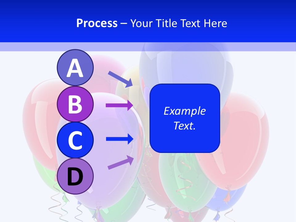 Multicolor Surprise Helium PowerPoint Template