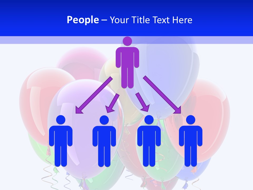 Multicolor Surprise Helium PowerPoint Template