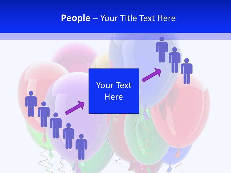 Multicolor Surprise Helium PowerPoint Template