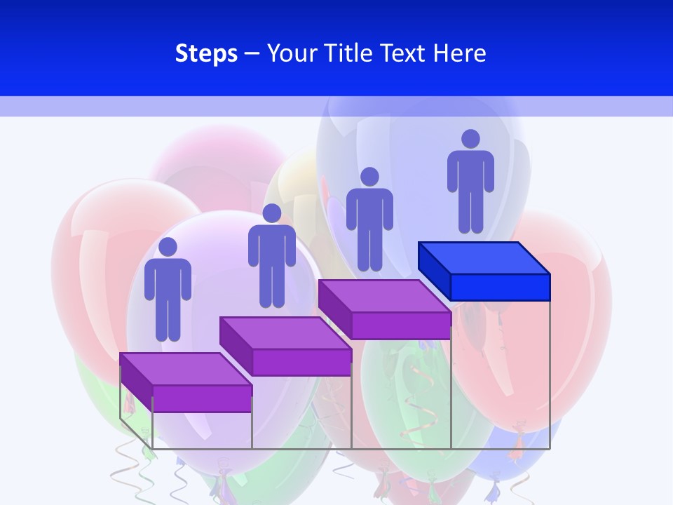 Multicolor Surprise Helium PowerPoint Template