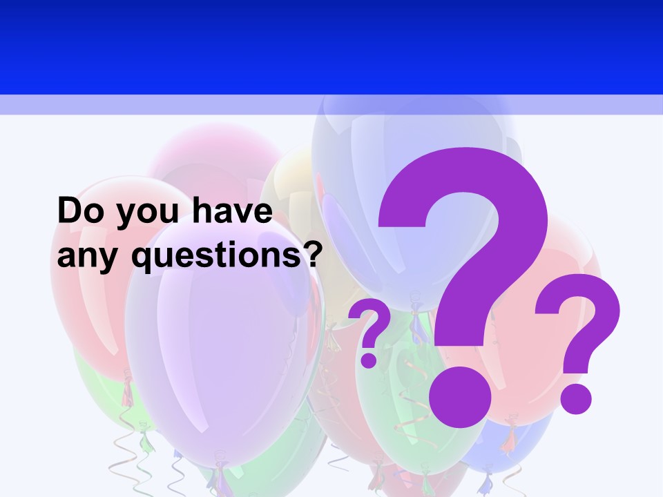 Multicolor Surprise Helium PowerPoint Template