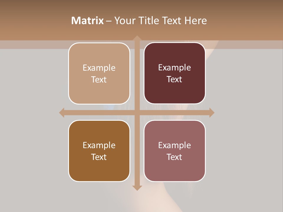 Waist Luxury Freshness PowerPoint Template