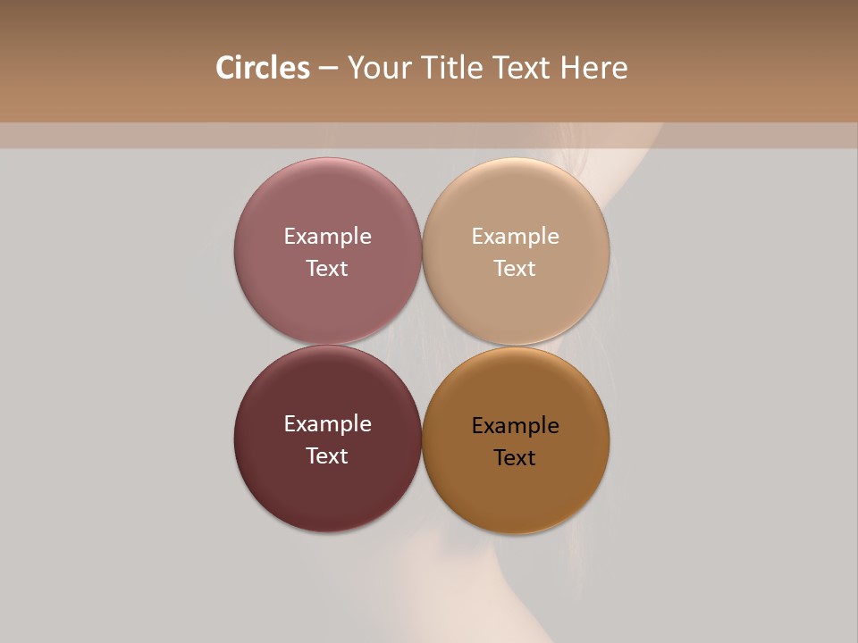 Waist Luxury Freshness PowerPoint Template