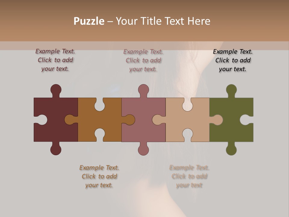 Waist Luxury Freshness PowerPoint Template