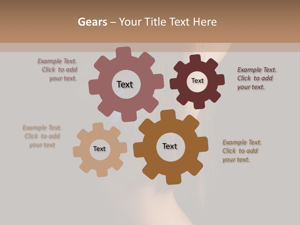 Waist Luxury Freshness PowerPoint Template