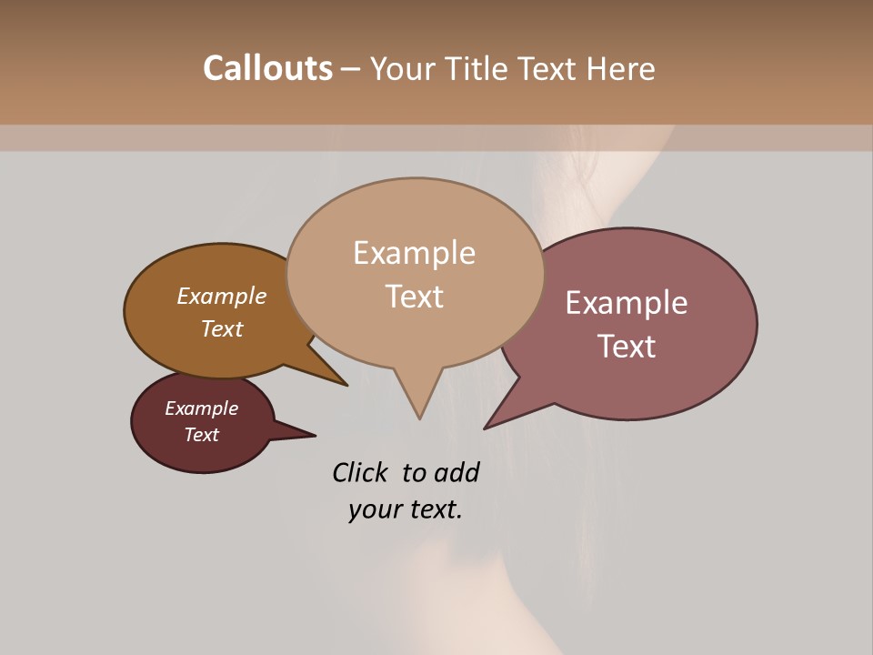 Waist Luxury Freshness PowerPoint Template