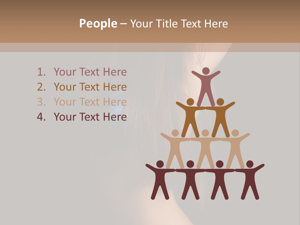 Waist Luxury Freshness PowerPoint Template