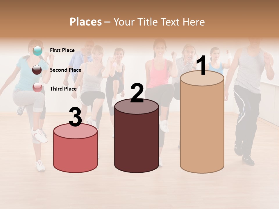 Athletic Physique Body PowerPoint Template