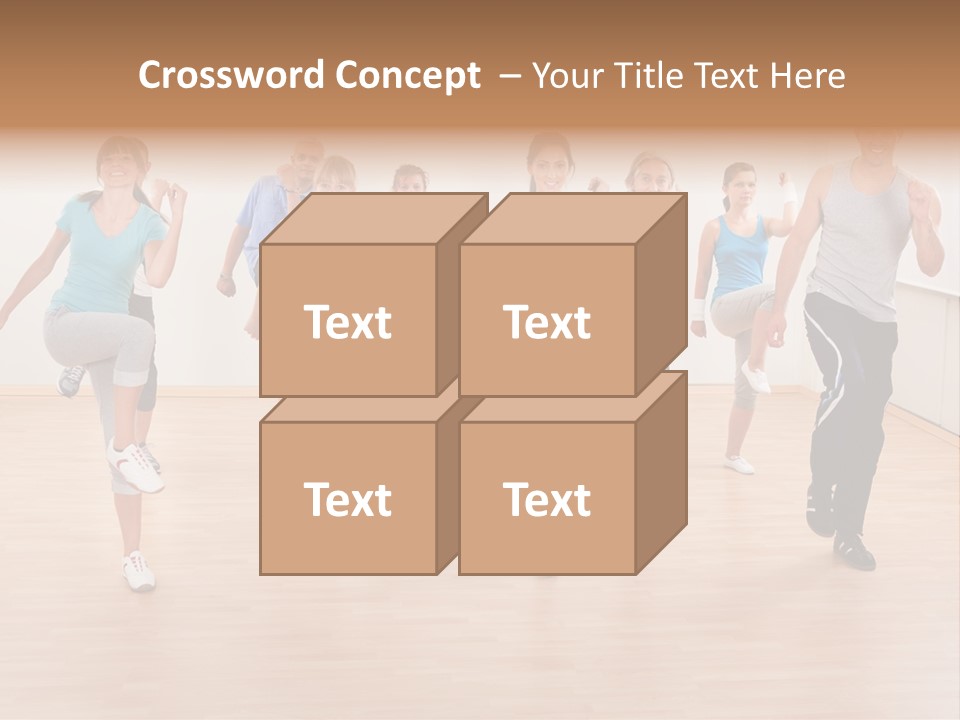 Athletic Physique Body PowerPoint Template