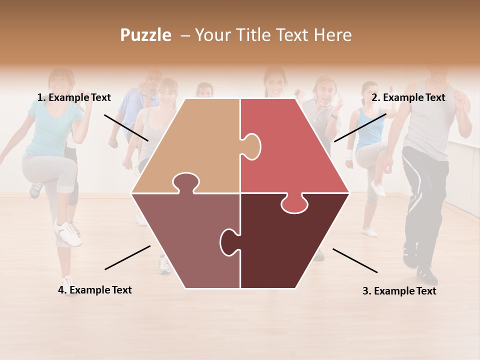 Athletic Physique Body PowerPoint Template