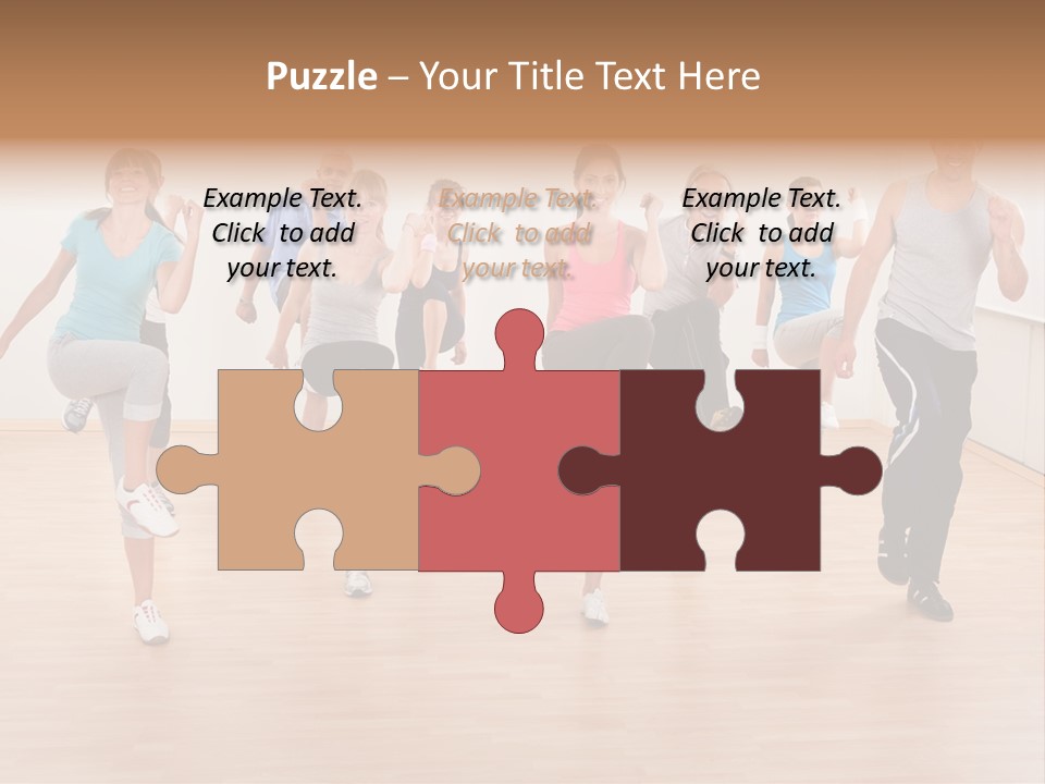 Athletic Physique Body PowerPoint Template