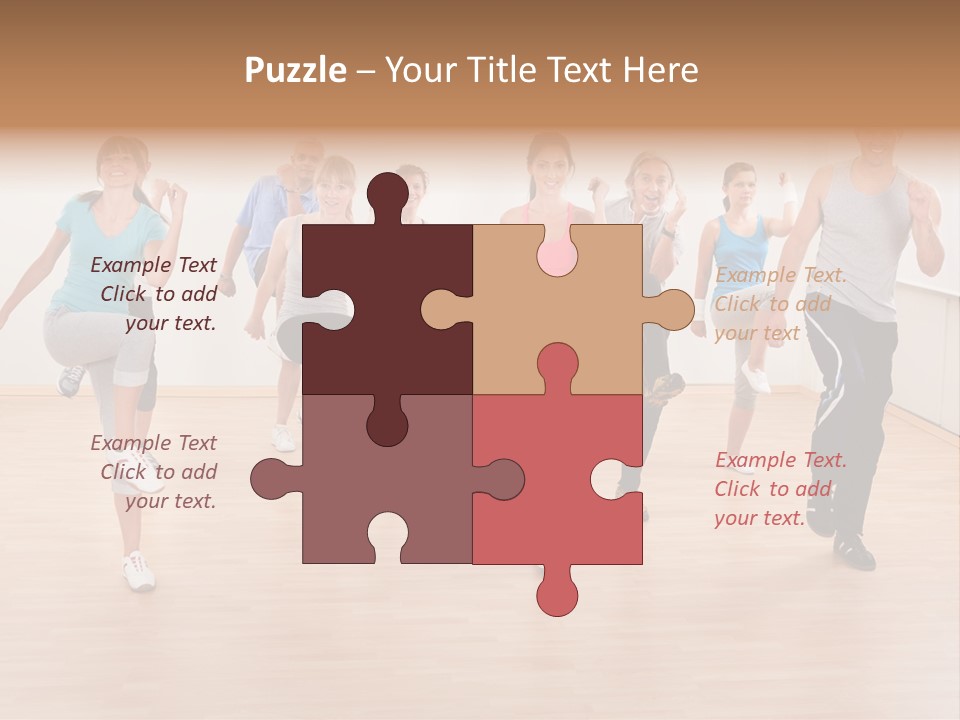 Athletic Physique Body PowerPoint Template