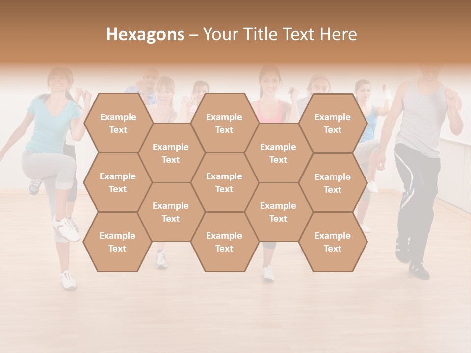 Athletic Physique Body PowerPoint Template