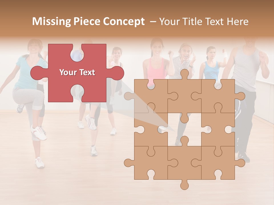 Athletic Physique Body PowerPoint Template