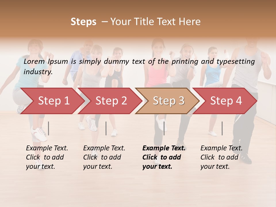 Athletic Physique Body PowerPoint Template