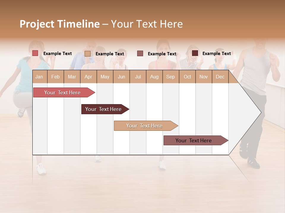 Athletic Physique Body PowerPoint Template