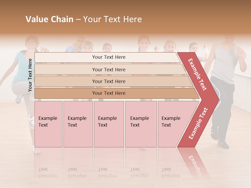 Athletic Physique Body PowerPoint Template