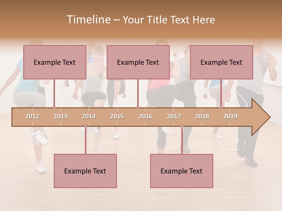 Athletic Physique Body PowerPoint Template
