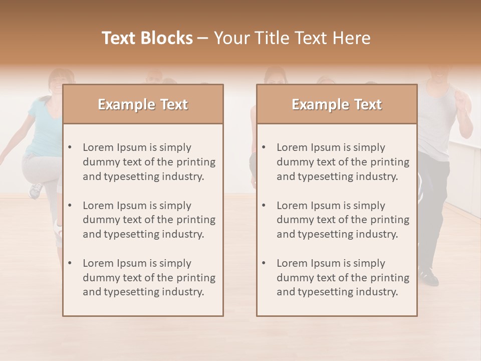 Athletic Physique Body PowerPoint Template