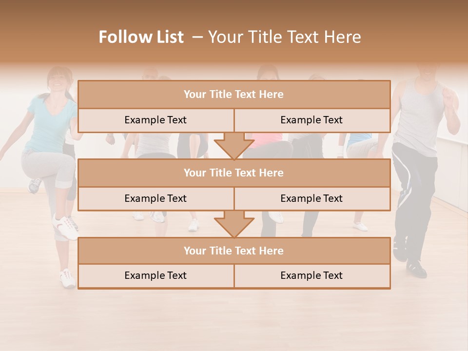 Athletic Physique Body PowerPoint Template