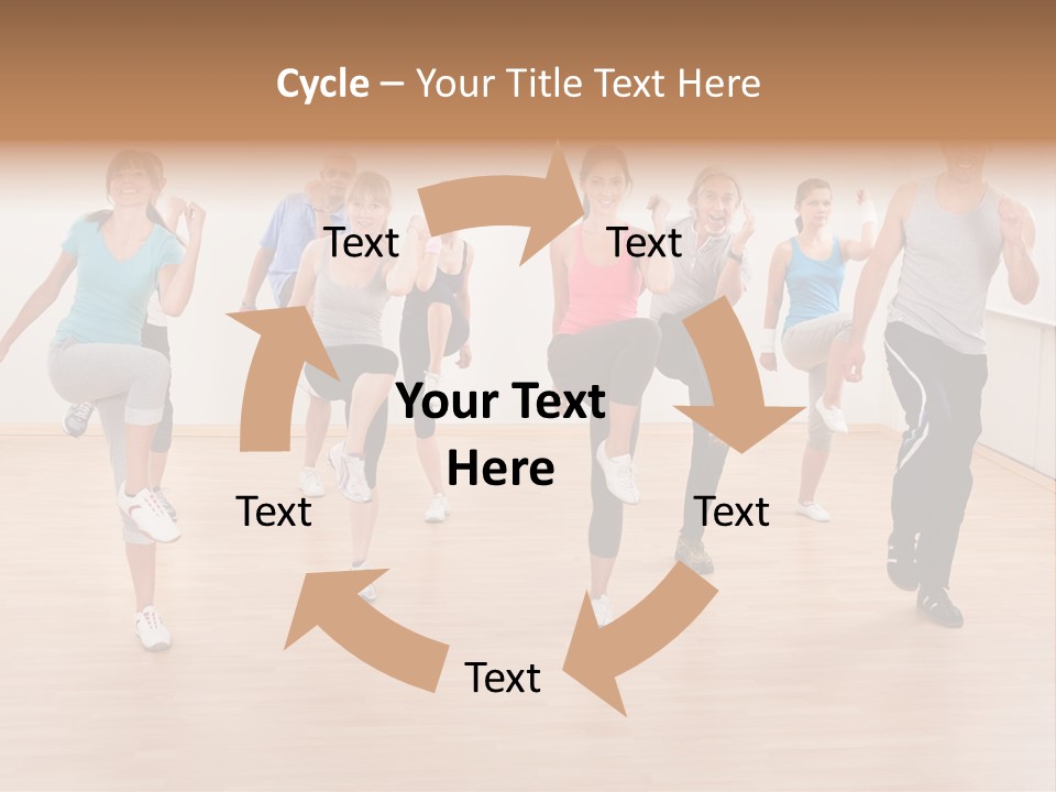 Athletic Physique Body PowerPoint Template