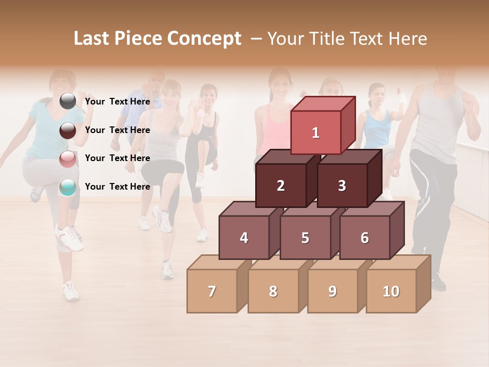 Athletic Physique Body PowerPoint Template