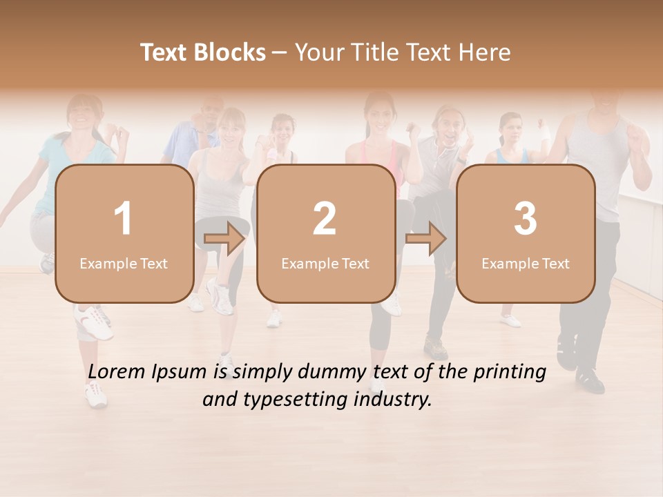 Athletic Physique Body PowerPoint Template
