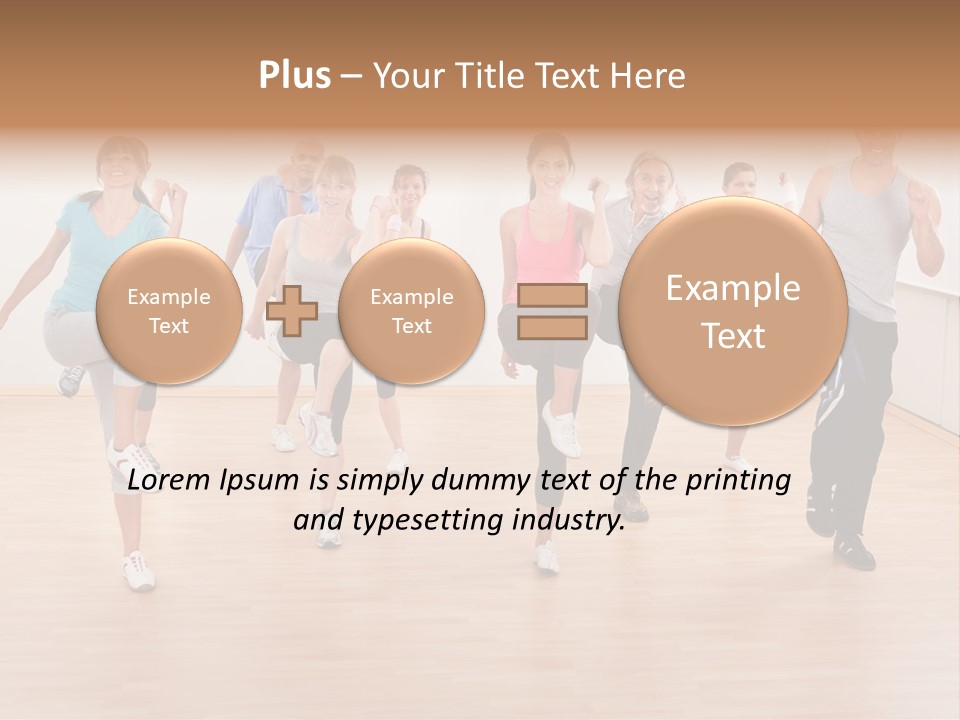 Athletic Physique Body PowerPoint Template