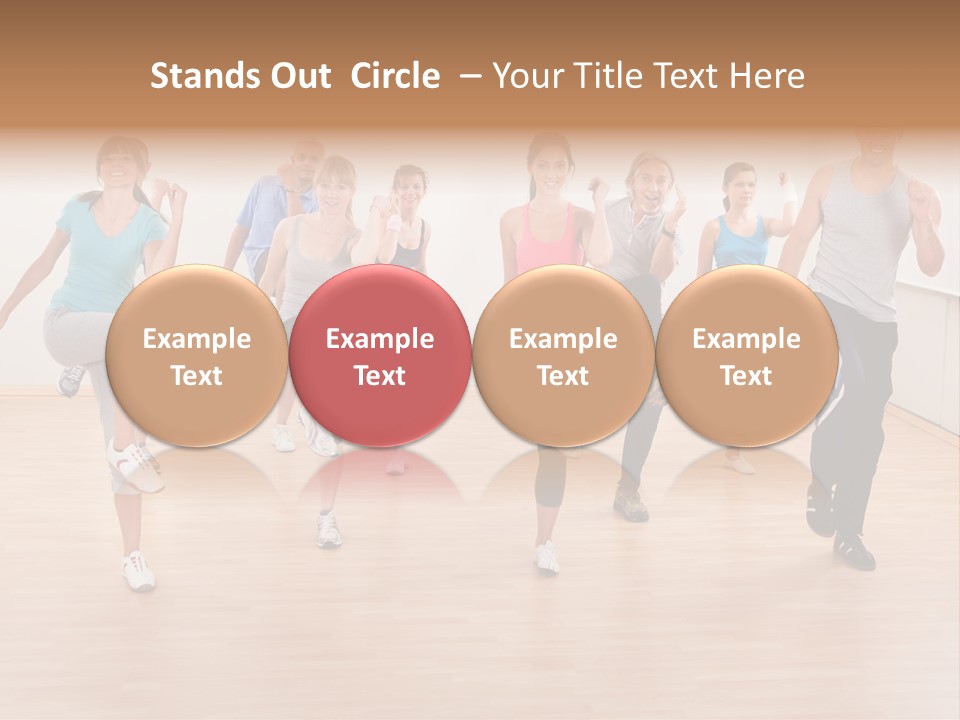 Athletic Physique Body PowerPoint Template